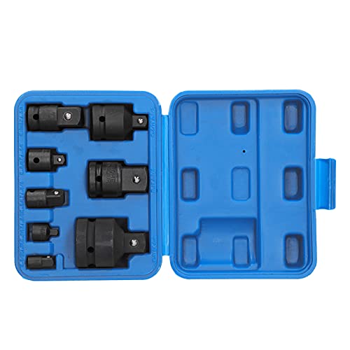 Acouto 8PCS Pneumatic Hleeve Adapter Socket Reducer Vehicler Reparaturwerkzeug mit Werkzeugkasten Pneumatische Hülse -Hülseadapterpneumatische Socketpneumatische Reduzierhülsenadapter Acouto 8PCS Pneumatic Hleeve Adapter Socket Reducer Vehicler Reparaturwerkzeug mit Werkzeugkasten Pneumatische Hülse -Hülseadapterpneumatische Socketpneumatische Reduzierhülsenadapter von Acouto