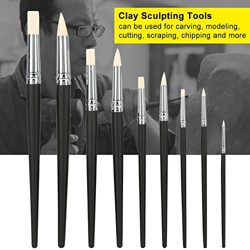 Acouto 9pcs Ton Skulptionswerkzeugsatz Gummis -Skulpturenwerkzeuge Zubehör -Ton Skulptionstools Acouto 9pcs Ton Skulptionswerkzeugsatz Gummis -Skulpturenwerkzeuge Zubehör -Ton Skulptionstools von Acouto
