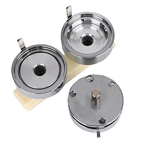 Acouto Abzeichennadelform, die die Form des Handgemachten Button Maker Maker -Kit für -Souvenirs, Werbeartikel, für Kleine Unternehmen 58 mm Aluminiumlegierung von Acouto