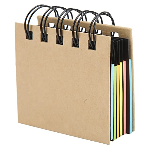 Acouto Buntes Pocket Notebook Double Coil Ausgehöhltes SM Tragbares Studien Hinweis Nehmen Sie das Busin -Büro -Notizbuch USIn Büro Notizbuch Buntes Pocket Notebook Notebooknotepadsm NotebookTiny von Acouto