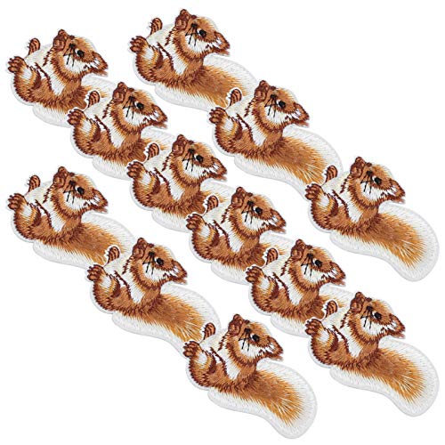 Acouto Eisenflecken Praktische Stickstoffaufkleber für DIY Arts Craft Sew Making, 12pcs Bag Motiv Applikation für Koffer, Kissenbezüge, Vorhänge, Vorhänge Acouto Eisenflecken Praktische Stickstoffaufkleber für DIY Arts Craft Sew Making, 12pcs Bag Motiv Applikation für Koffer, Kissenbezüge, Vorhänge, Vorhänge von Acouto