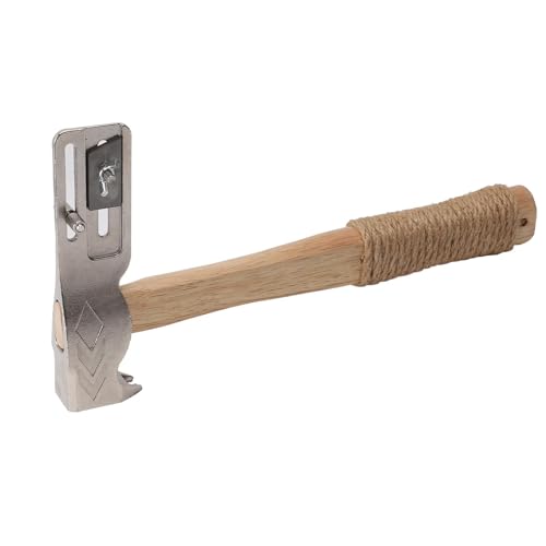 Acouto Magnetischer Dachdeckerhammer, Multifunktionale Magnet-Dachdeckerbeil mit Nagelzieher, Schneider und Messwerkzeug für Dachdecker und Bauarbeiter Acouto Magnetischer Dachdeckerhammer, Multifunktionale Magnet-Dachdeckerbeil mit Nagelzieher, Schneider und Messwerkzeug für Dachdecker und Bauarbeiter von Acouto