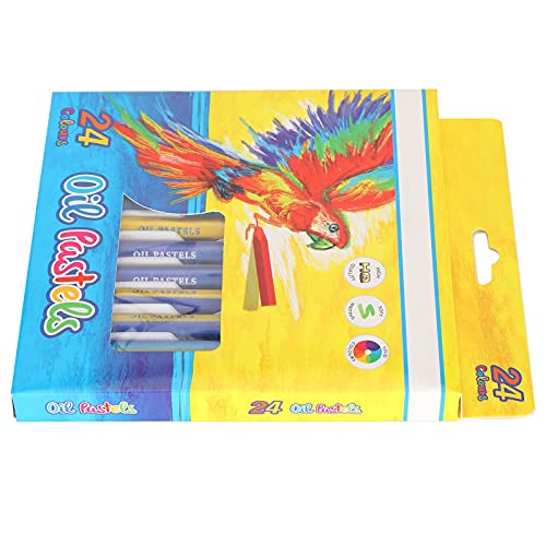 Acouto Ölmalerei Smalbauer Set ölig Graffiti Malerei Kunstzubehör für Kinder24-Farben Öl Pastelloil Malerei Stickcrayonpainti Diese Ölfarbe Sturde (Neue 24 Farben (im Karton)) von Acouto