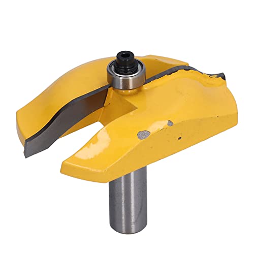 Angehobene Panel Router Bit Cove Holzbearbeitungstür Holzfräsenschneider Carbid 1/2in Shank3? 1/2in Dia Erhöhte Panel -Router Bits -Panel Bitroman Ogee Bit1/2in Shank Cove Bitsy (3 Zoll) von Acouto