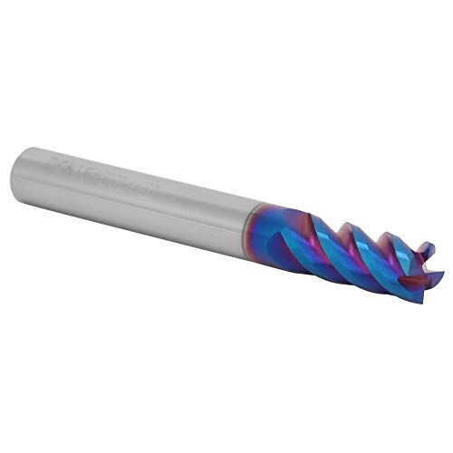 Beschichtetem Frässchneider HRC65 ° 4 Flöten Wolfram Stahl Flat CNC End Mill 6 Mm Mahlen Cutter Maschinenmaschine Wolframst usw. Rauen Ideal (6 * 15 * 6d*50l) von Acouto