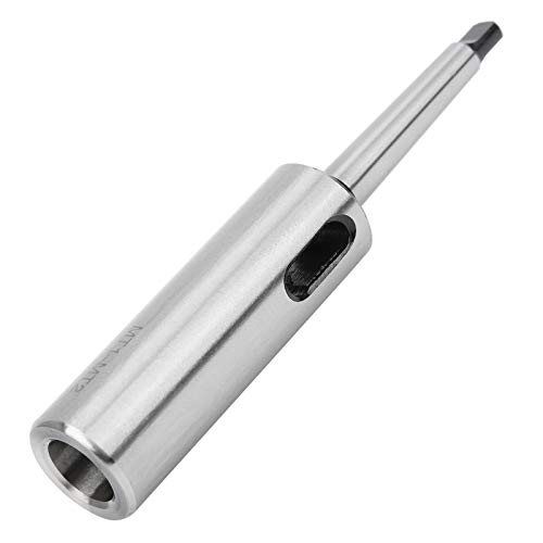 Bohrbuchse mit Morsekegel Reduzieradapter aus Schnellarbeitsstahl für Dreh- und Fräswerkzeug MT1-MT2, Langlebig und Verschleißfest, Geeignet für CNC-Halterung von Acouto