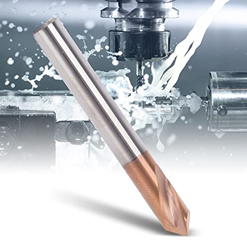 Drilldrill Bittungste Spoting Drill SIL -Beschichtung 55 -Stunden (D6*50 * 2T*90°) (D5*50 * 2T*90°) von Acouto