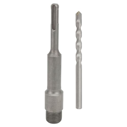Electric Hohlbohrer Bit Schank 155 Mm Silberne Runde Bohrbohrer Schaft A für Betonloch Säge Elektromohuhl Bohrbit Bitshore von Acouto