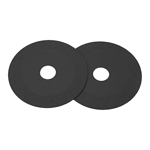 Glasschneidscheibe Schnitt Dis 2pcs Glasschneidscheibenhitze Inzwischen Säge für Fliesen Keramik Jades Dunkelblau Schnitt Verbessert Unsere Wärmeschärfe (BLACK) von Acouto
