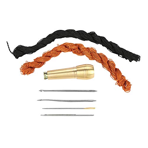 Ideal Zum Nähen oder Reparieren von Leder. Ahle mit Kupfergriff, Nähnadelset, Lochahle, Diamantschneider, Lederhandwerk, Locher, Umschaltbarer Ahlenschneider, Lochstanzwerkzeug, von Acouto