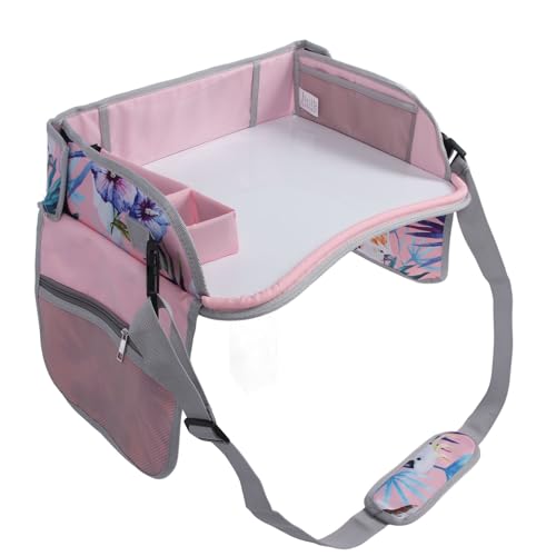 Kids Travel Tablett Löschliche Zeichenbrett Organisation Taschen Aktivitäten Essentials Autosattisch Tablett für Flugzeug -1-1 Schreibtisch Mak Reise Traytoddler Autositz (Typ 1) von Acouto