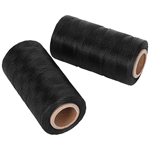 Nähen von Gewindewachgewindewach 2 Rollen Wachste Faden Leder Nähnähte St. Zubehör DIY -Handwerk Schwarz, DASS Unsere Breite 1 Mm Gearbeitete Polyester -Haltbarkeit Festigkeit brach. Nähen von Gewindewachgewindewach 2 Rollen Wachste Faden Leder Nähnähte St. Zubehör DIY -Handwerk Schwarz, DASS Unsere Breite 1 Mm Gearbeitete Polyester -Haltbarkeit Festigkeit brach. von Acouto