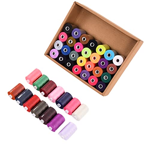 Nähfäden SetSewing Thra -Nähfäden Set Polyester 1000 Yards 42 Farben Haushalt DIY Stickspulen Spulen Kitzeit. Mit Produktion Advanced Set Haltbarkeit die von Threads Nähfäden SetSewing Thra -Nähfäden Set Polyester 1000 Yards 42 Farben Haushalt DIY Stickspulen Spulen Kitzeit. Mit Produktion Advanced Set Haltbarkeit die von Threads von Acouto