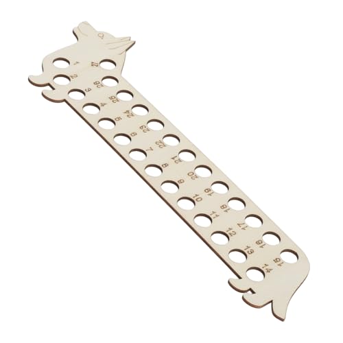 Niedlicher Stickgarnhalter in Tierform, Praktisches Kreuzstichgarnspeicherwerkzeug für Stickereiliebhaber, Haushalt (Pappel 3) von Acouto