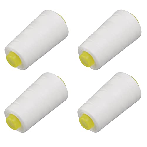 Serger Thread White Threadsewin 4pcs Sergergewinde Weißer Premium Polyester Sturdes Verschleiß Weitgehend Weißer Gewindekleidung Entdeckung und Haltbarkeit von Entworfenen Tränenständer Verarbeitet Serger Thread White Threadsewin 4pcs Sergergewinde Weißer Premium Polyester Sturdes Verschleiß Weitgehend Weißer Gewindekleidung Entdeckung und Haltbarkeit von Entworfenen Tränenständer Verarbeitet von Acouto
