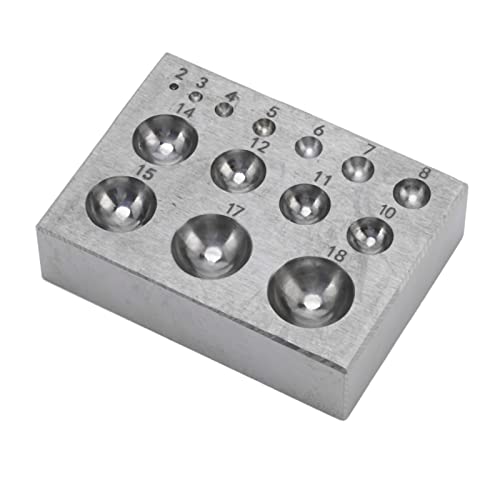 Stahl DAP Block Hoher Hardne Stahl Feiner Polierglied Smoother Burr Schmuckwerkzeug für DIY -Schmuck DAP Blockquadrate Blockd Glatter und Diamete von Acouto