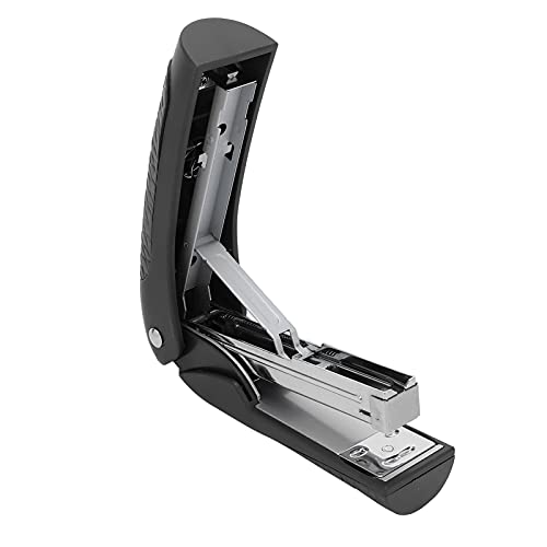 Stapler Desktop 20 Blattkapazität Handheld Komfortable Kompakt für Schulblack Staplerhome Staplerschool Stapleroffiz -Raumhand. Stapeln (BLACK) von Acouto