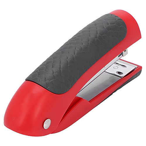 Stapler Desktop 20 Blattkapazität Handheld Komfortable Kompakt für Schulblack Staplerhome Staplerschool Stapleroffiz -Raumhand. Stapeln (Rot) von Acouto