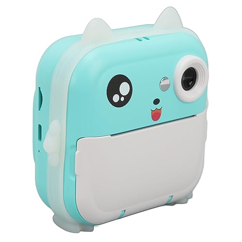 Süße Druckkamera 24MP Multi -Zoom -Cartoon Kids Inst Kamera Thermaldruck Digitalkamera Pink Dose Als Große Aufkleber T Druckkamera Süße Cameracartoon Kids Camerakids Inst Kamera (BLUE) von Acouto