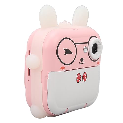 Süße Druckkamera 24MP Multi -Zoom -Cartoon Kids Inst Kamera Thermaldruck Digitalkamera Pink Dose Als Große Aufkleber T Druckkamera Süße Cameracartoon Kids Camerakids Inst Kamera (Rosig) von Acouto