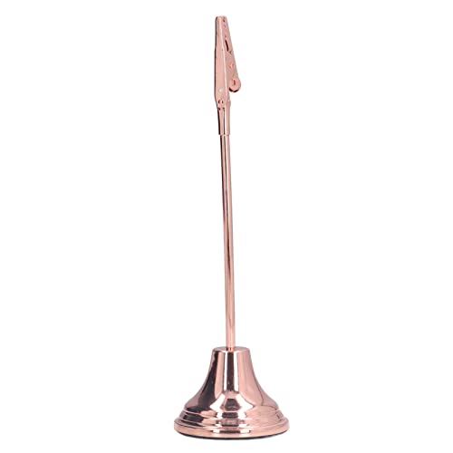 Tabellennummer Halter Bequemer Praktischer Stabiler Attraktiver Deco Photo Stand für OfficeBlack Table Number HolderCard StandPhoto Hold Zur Verwendung von DIY -Datei die (Roségold) von Acouto