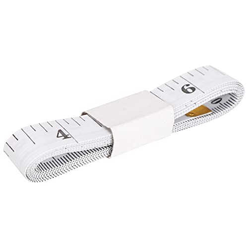 Weiche Maßnahmenmess 150 Cm 60 Zoll PVC -Kunststoff für Messkiste/Taillenumfang Soft Tape Messapape Messen150 Cm Band Maßnahme150 Cm Weiche Maßband 60 -Zoll -Klebeband -Messwerkzeuge von Acouto