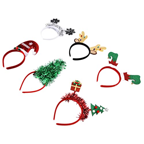 Weihnachtsfeier, 6 Stück, Weihnachtsmann, Schneemann-Party, Weihnachtsfeier, für Weihnachtsfeier, für Foto-Requisiten, geeignet für Erwachsene und Weihnachtsfeier, 6 Stück, Weihnachtsmann, Schneemann-Party, Weihnachtsfeier, für Weihnachtsfeier, für Foto-Requisiten, geeignet für Erwachsene und von Acouto