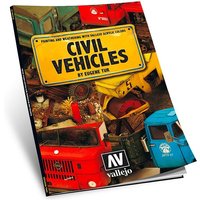 Buch Bemalung von zivilen Fahrzeugen, nur in englisch von Acrylicos Vallejo