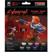 Cyberpunk Combat Zone, Nemo (8 x 17 ml) von Acrylicos Vallejo