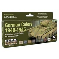 Deutsche Farben 1940-1945, Militär - Farbset von Acrylicos Vallejo