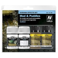 Effekt-Set Schlamm und Pfützen Effekt-Set Schlamm und Pfützen von Acrylicos Vallejo