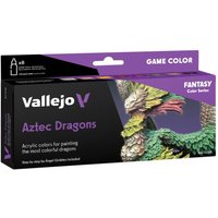 Farb-Set - Aztec Dragon - 8x18ml von Acrylicos Vallejo