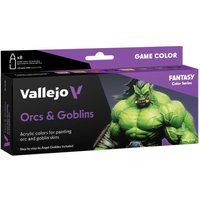 Farb-Set - Orcs & Goblins - 8x18ml von Acrylicos Vallejo