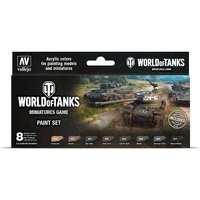 Farb-Set - World of Tanks von Acrylicos Vallejo