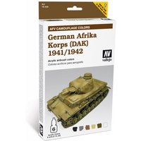 Deutsch Afrika-Corps - Farbset - 6 x 8 ml Deutsch Afrika-Corps - Farbset - 6 x 8 ml von Acrylicos Vallejo