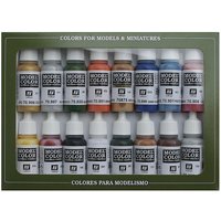 Farbset, Folkstone Basics, 16 x 17ml Farbset, Folkstone Basics, 16 x 17ml von Acrylicos Vallejo