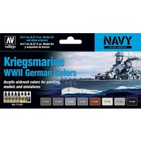 Kriegsmarine WWII - Farbset von Acrylicos Vallejo