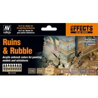 Ruinen & Trümmer - Farbset Ruinen & Trümmer - Farbset von Acrylicos Vallejo
