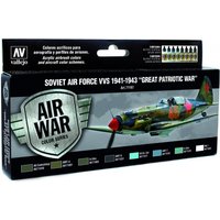 Sowjetische Luftwaffe 1941 - 1943 - Farbset - 8 x 17 ml Sowjetische Luftwaffe 1941 - 1943 - Farbset - 8 x 17 ml von Acrylicos Vallejo