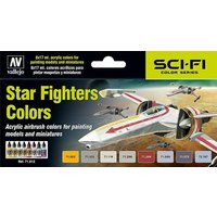Star Fighters - Farbset von Acrylicos Vallejo