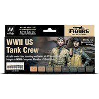 Farbset, US Panzerbesatzung, WWII Farbset, US Panzerbesatzung, WWII von Acrylicos Vallejo