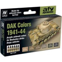 Deutsches Afrika-Korps - Farbset - 6 x 17 ml von Acrylicos Vallejo