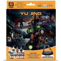 Infinity Yu Jing - Farbset mit Figur von Acrylicos Vallejo