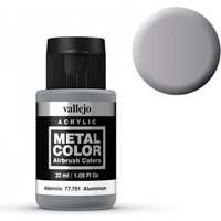 Metal Color 701 - Aluminium, 32 ml von Acrylicos Vallejo