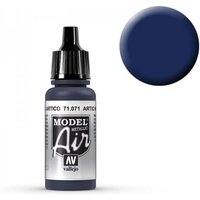 Model Air - Artikblau (Artic Blue Metal) - 17 ml von Acrylicos Vallejo