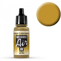Model Air - Dunkelgelb (Dark Yellow) - 17 ml von Acrylicos Vallejo