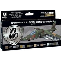 Model Air Farbset - Russische Tarnung 1978 - 1989 (8x17ml) von Acrylicos Vallejo