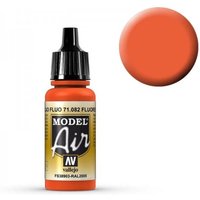 Model Air - Leuchtrot (Fluorescent Red) - 17 ml von Acrylicos Vallejo