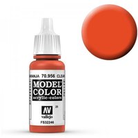 Model Color - Feuerrot (Clear Orange) [025] von Acrylicos Vallejo