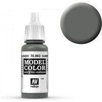 Model Color - Metallgrau (Gunmetal Grey) [179] von Acrylicos Vallejo